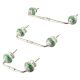 Green Loop Ceramic Bridge Handle