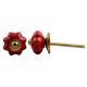 Dark Red Knob Small