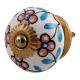 Peach Tiny Ceramic Cabinet Knobs Online