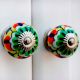 Colorful Round Drawer Knob