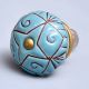 Sea Green Etched Ceramic Floral Dresser Knob Online