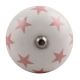 Light Pink Star Ceramic Wine Stopper