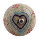 Colorful Hearts Crackle Ceramic Wine Stopper