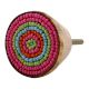 Pink Button Wooden Drawer Knob Online