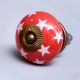 Red Star Ceramic Cabinet Knob Online