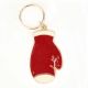 Red Boxing Glove Key Ring