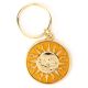 Yellow Golden Sun Key Chain Sun Key Ring