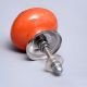 Orange Round Knob