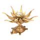 Bronze Lotus Incense Cone Or Candle Holder