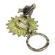 Solid Brass Cow Head Hunt Front Door Knocker/Towel Ring