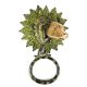 Bronze Green Bull Head Door Knocker With Patina