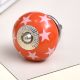 Orange Star Ceramic Drawer Knob Online