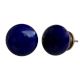 Navy Blue Flat Knob