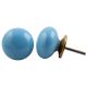 Sky Blue Flat Knob