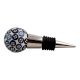 Blue Button Wine Stopper