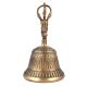 Brass Temple Bell Wajra Handle