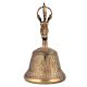 Vintage Brass Bell with Handle