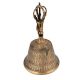 Vintage Brass Bell with Handle