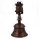 Garuda Brass Temple Bell with Mukhalinga Snakes