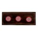 Pink Button Wooden Hooks