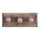 Light Pink Button Wooden Hooks