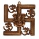 Brass Swastika Ganesha Hanging