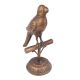 Vintage Brass Parrot on a Stand