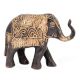 Brass Elephant with Red Patina