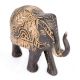 Brass Elephant with Red Patina