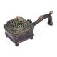 Square Brass Incense Holder