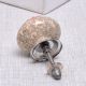 Multicolor Crackle Ceramic Cabinet Knob