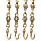 Brass Animal Statue Jhoola Chain(Set Of 4 Pieces)