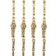 Brass Swing Chain Set Jhoola Chain(Set Of 4 Pieces)