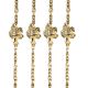 Brass Swing Chain Set Jhoola Chain(Set Of 4 Pieces)