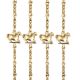 Brass Swing Chain Set Jhoola Chain(Set Of 4 Pieces)