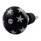 Navy Blue Star Ceramic Wine Stopper