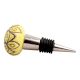 Yellow Etched Ceramic Wine Stopper