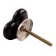 Golden Star Heart Ceramic Cabinet Knob