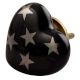 Silver Star Heart Ceramic Drawer Knob Online