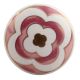 Pink Floral Ceramic Wine Stopper