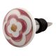 Pink Floral Ceramic Wine Stopper