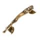 Brass Elongated Tribal Lady with Child  Door Handle