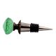 Green Glass Wine Stopper