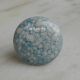 Sky Blue Marble Flat Furniture Knob