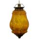 Amber Hanging glass light fixture Big Lamp