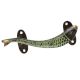 Vintage Finish Fish Shaped Brass Door Handle