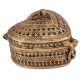 Tribal Heart Shape Brass Box