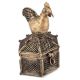 Tribal Cock on Top Brass Box