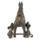 Old Horse on Wheels Temple Toy
