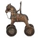 Wheeled Horse and Its Horseman Toy